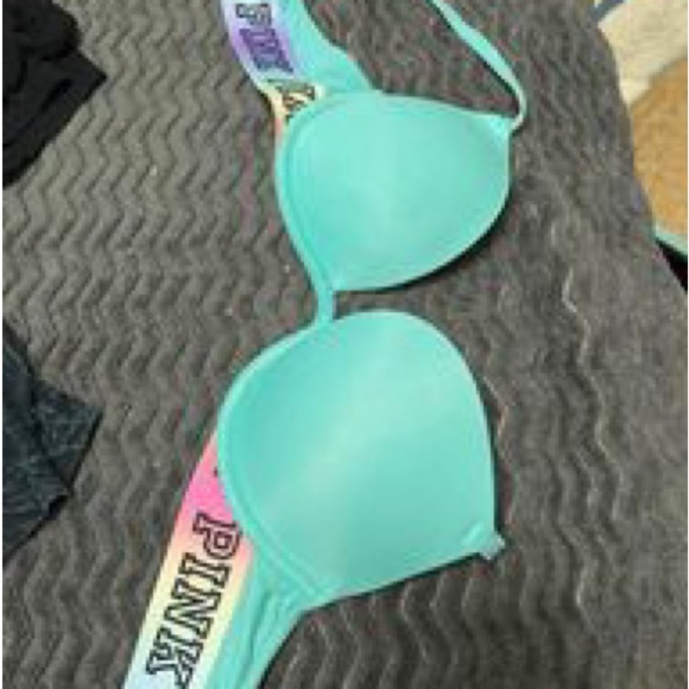 Pink brand bra!